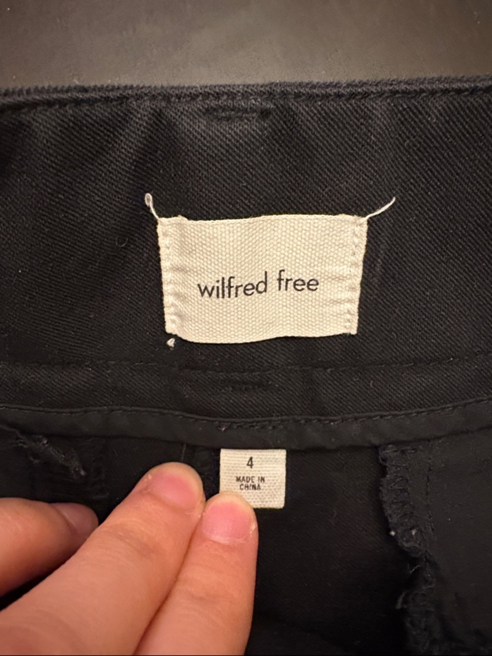 Wilfred Free Picture Cargo Pant Black Aritzia - Picture 7 of 8